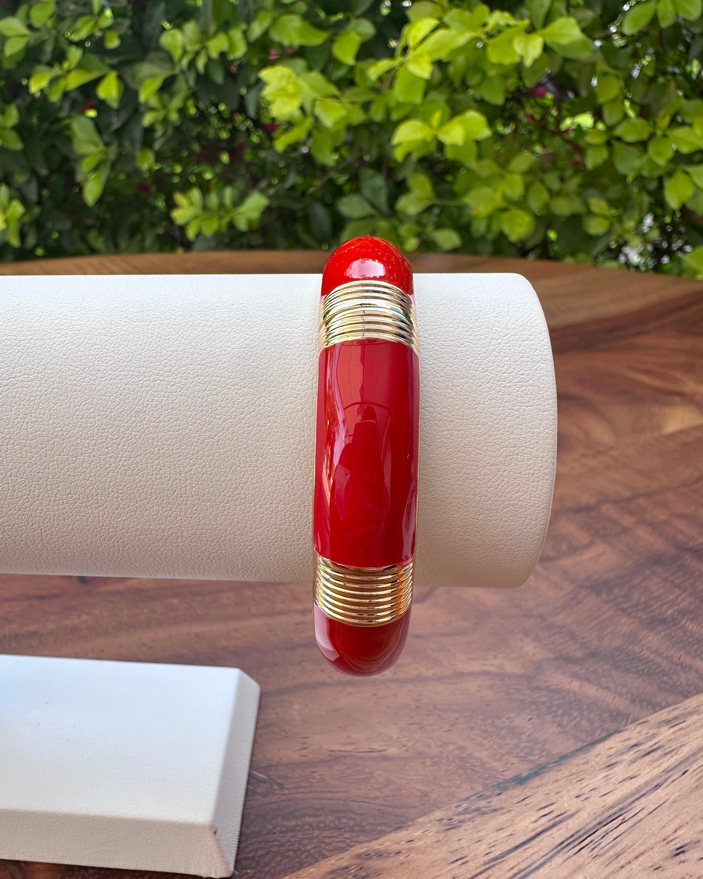 Pulsera Bloques Roja