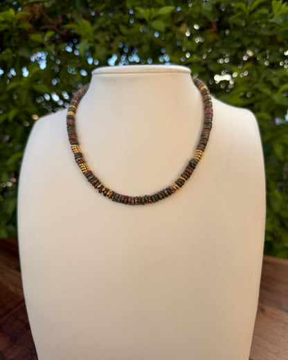 Collar Piedras Verde