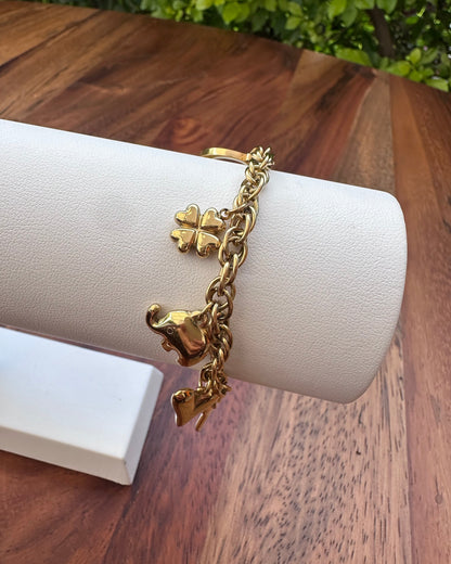 Pulsera Dijes Suerte