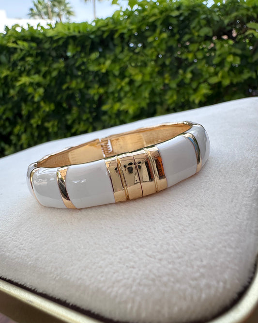 Pulsera Bloques Blanca