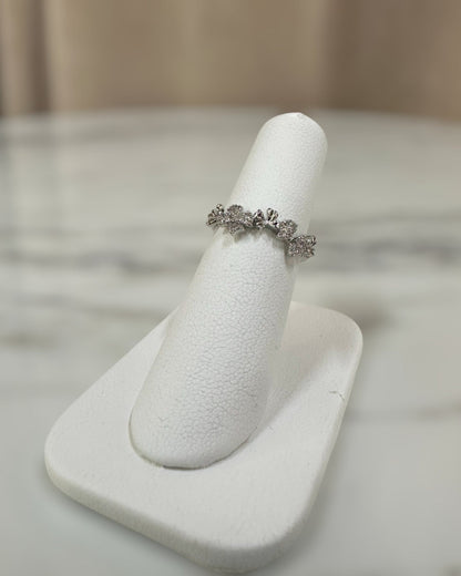 Anillo Mariposa Brillo