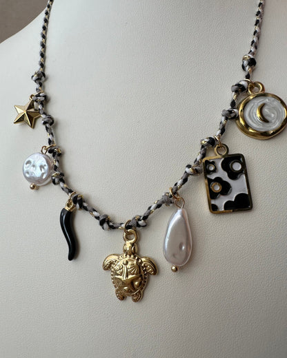 Collar Negro Tortuga