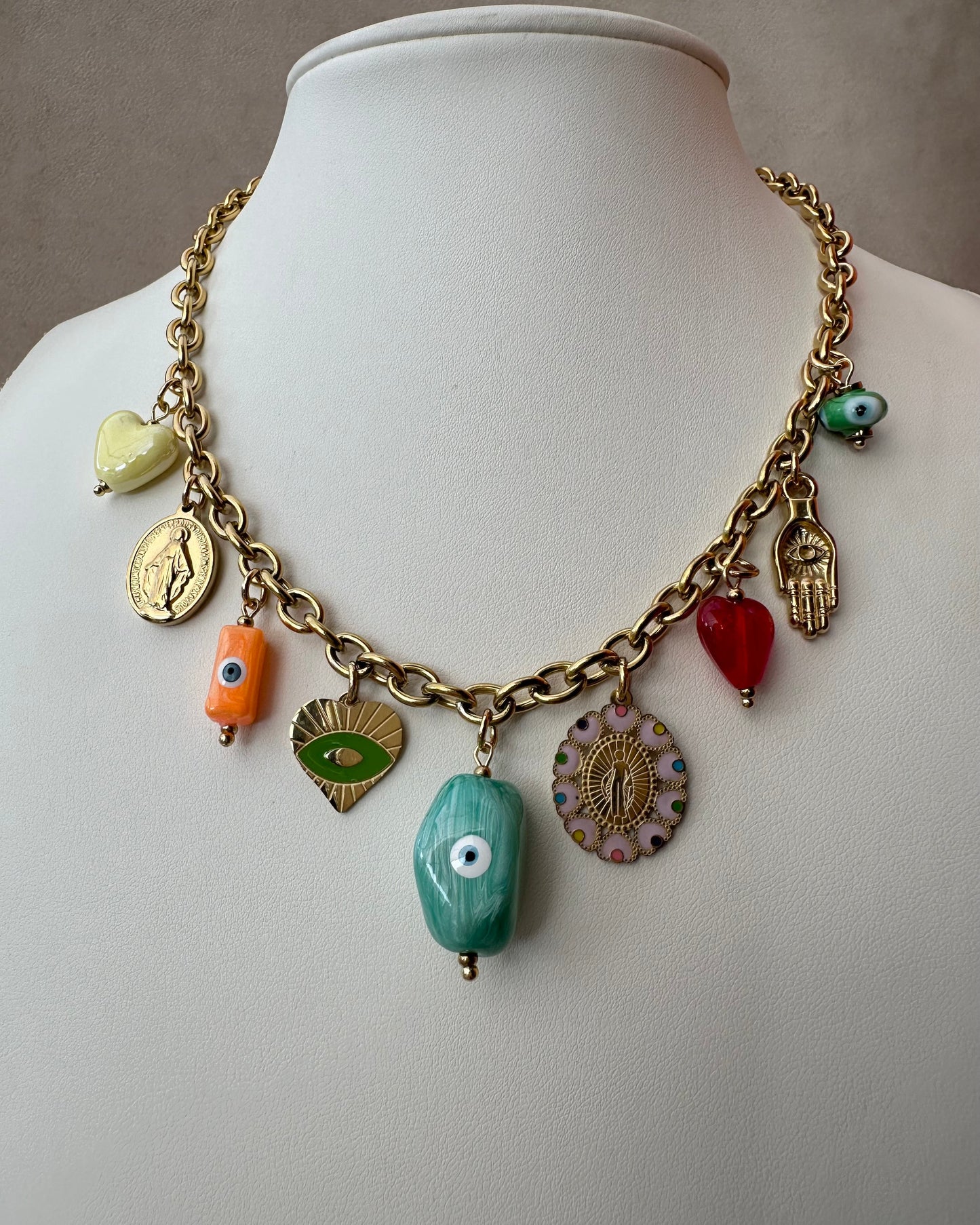 Collar Piedra Ojo