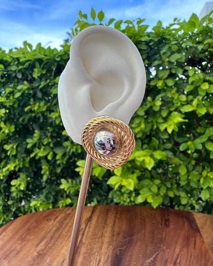 Arete Bicolor Círculo