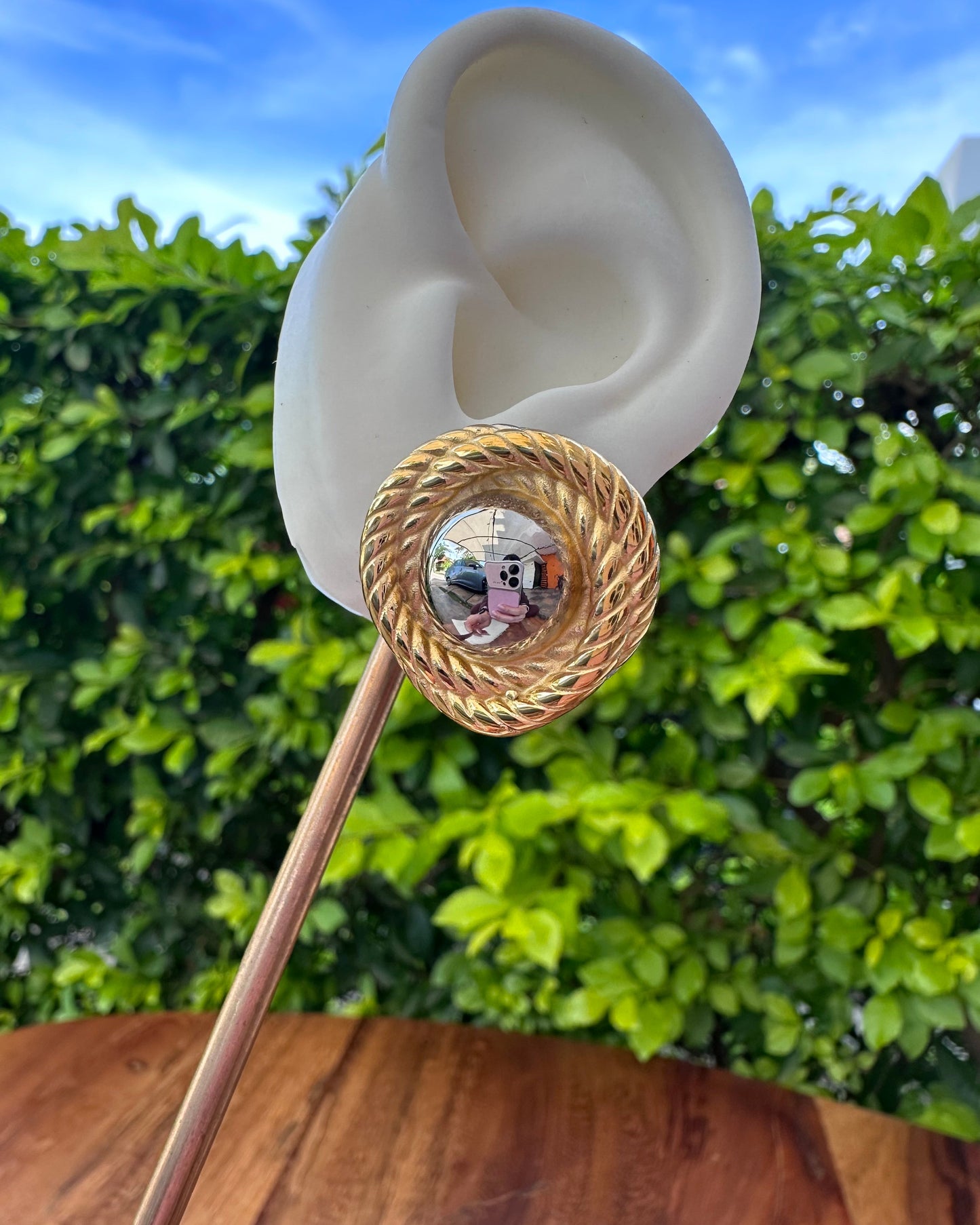 Arete Bicolor Círculo