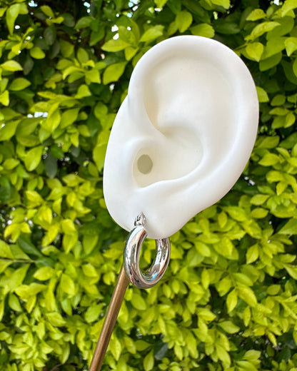 Arracada Chunky Grace Plata
