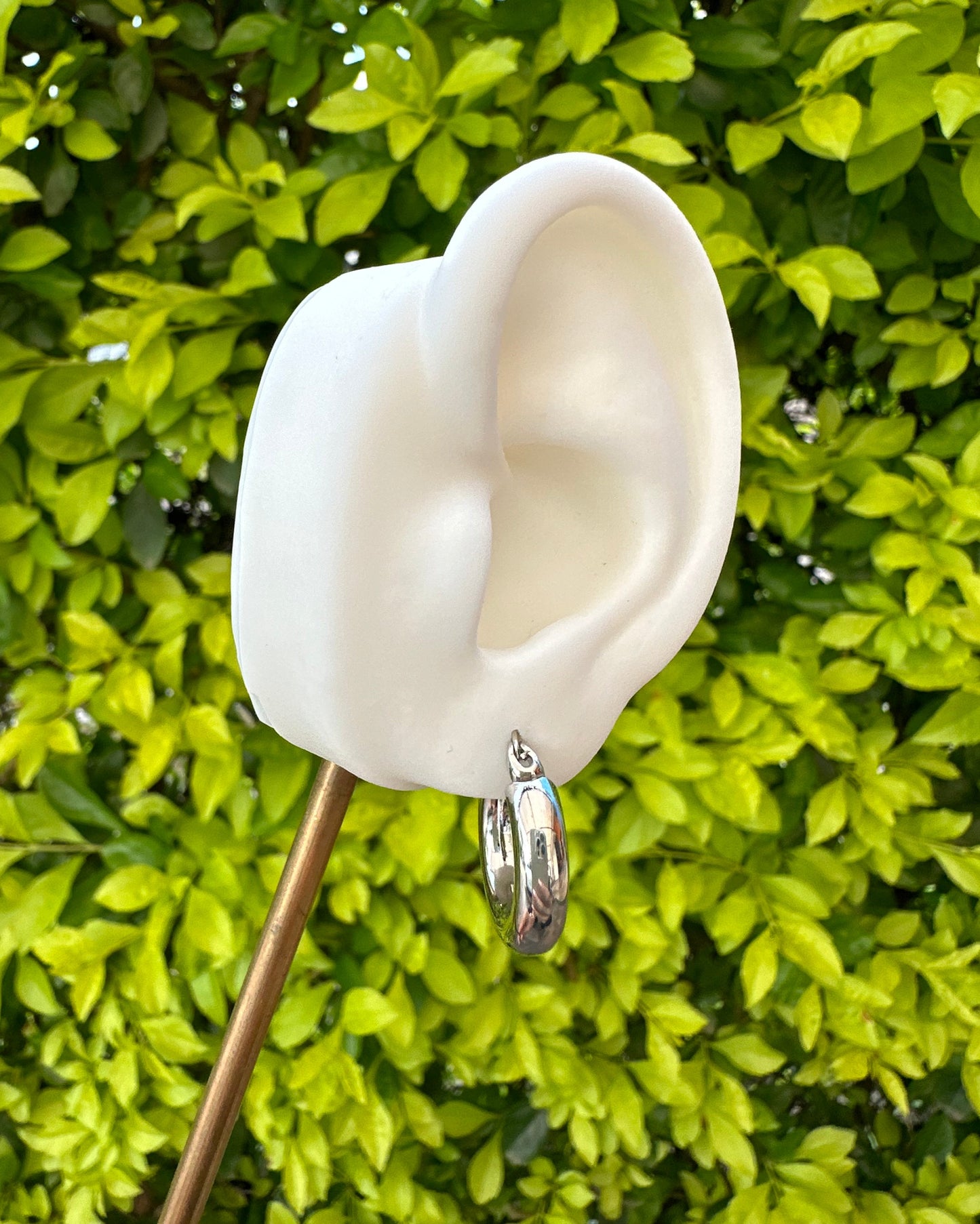 Arracada Chunky Grace Plata