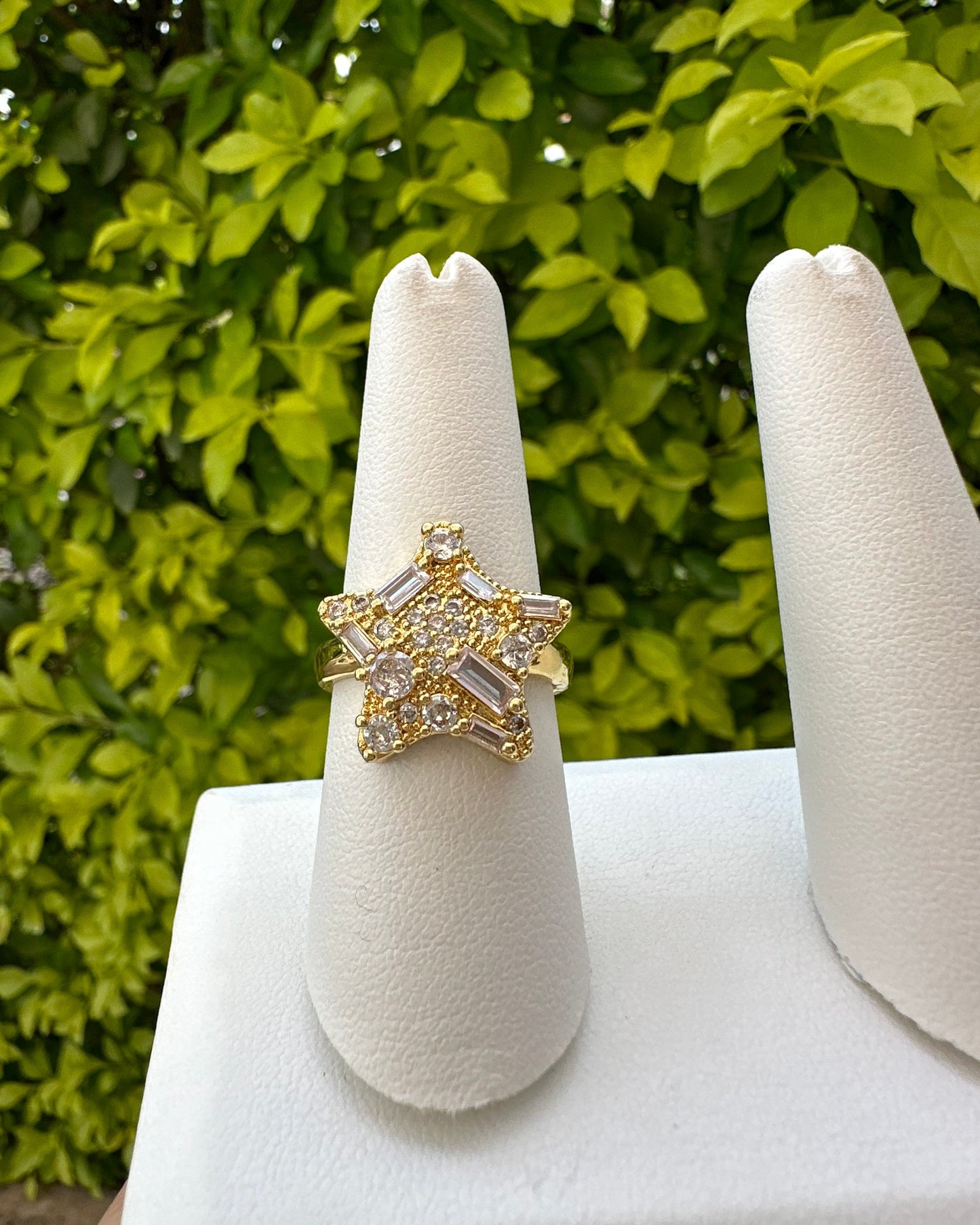 Anillo Estrella Brillo