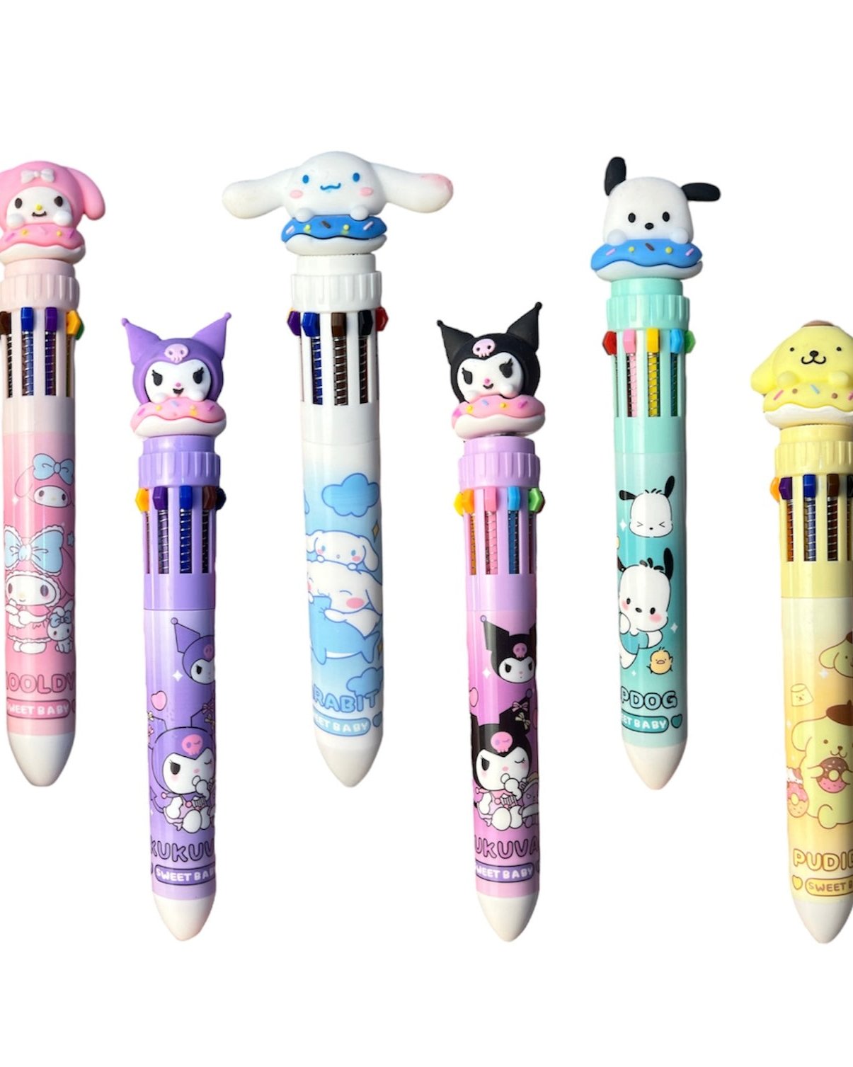 Pluma Muti Colores Sanrio