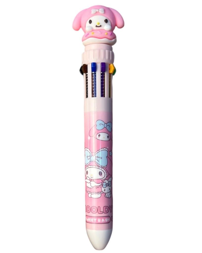 Pluma Muti Colores Sanrio