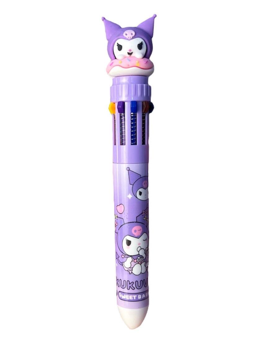 Pluma Muti Colores Sanrio