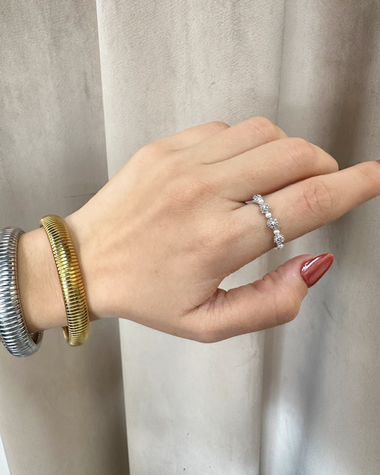 Anillo Perla Con Grabado