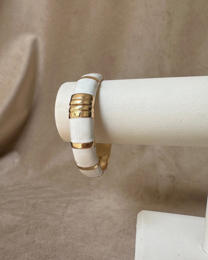 Pulsera Bloques Blanca