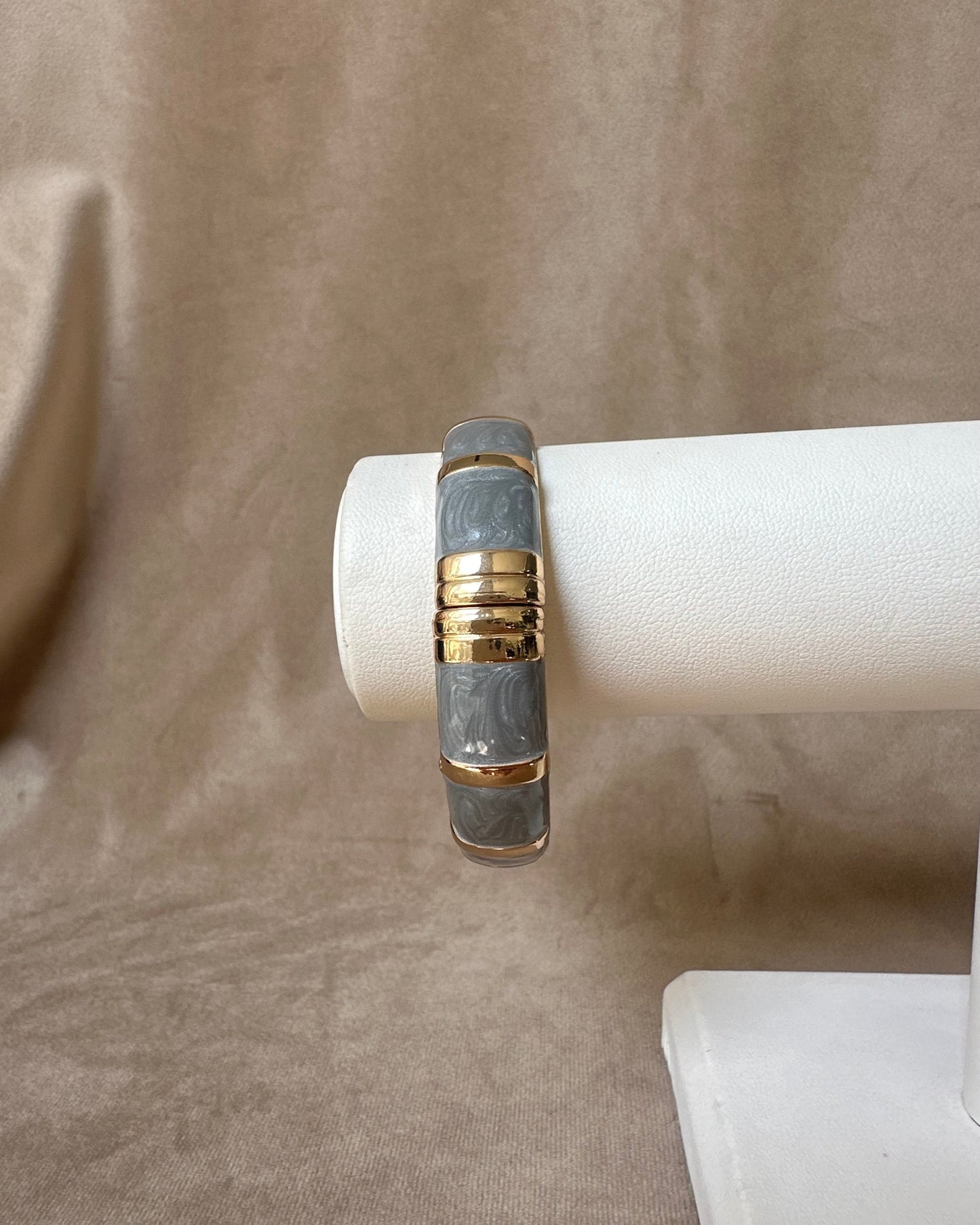 Pulsera Bloques Gris