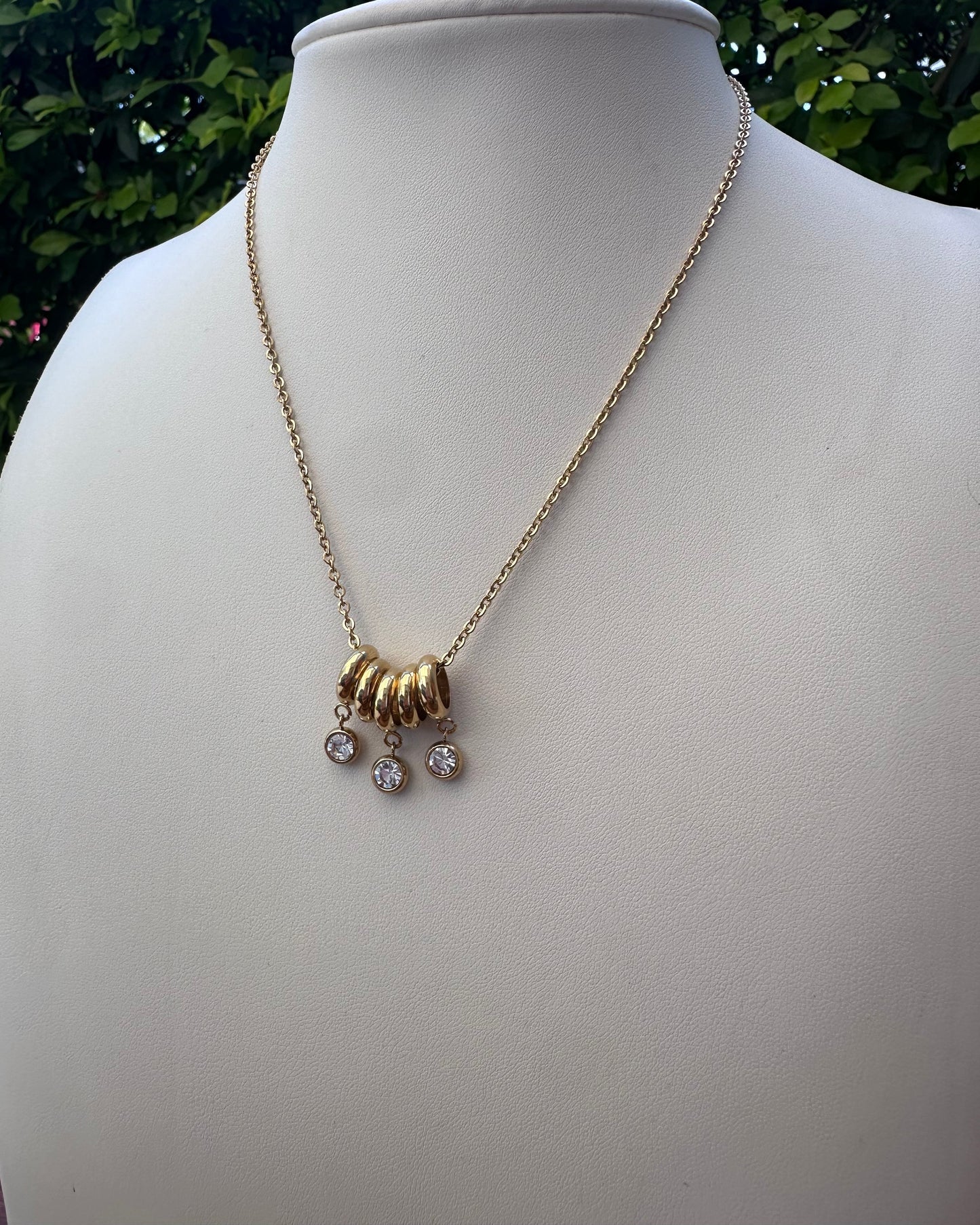 Collar Rondel Brillo