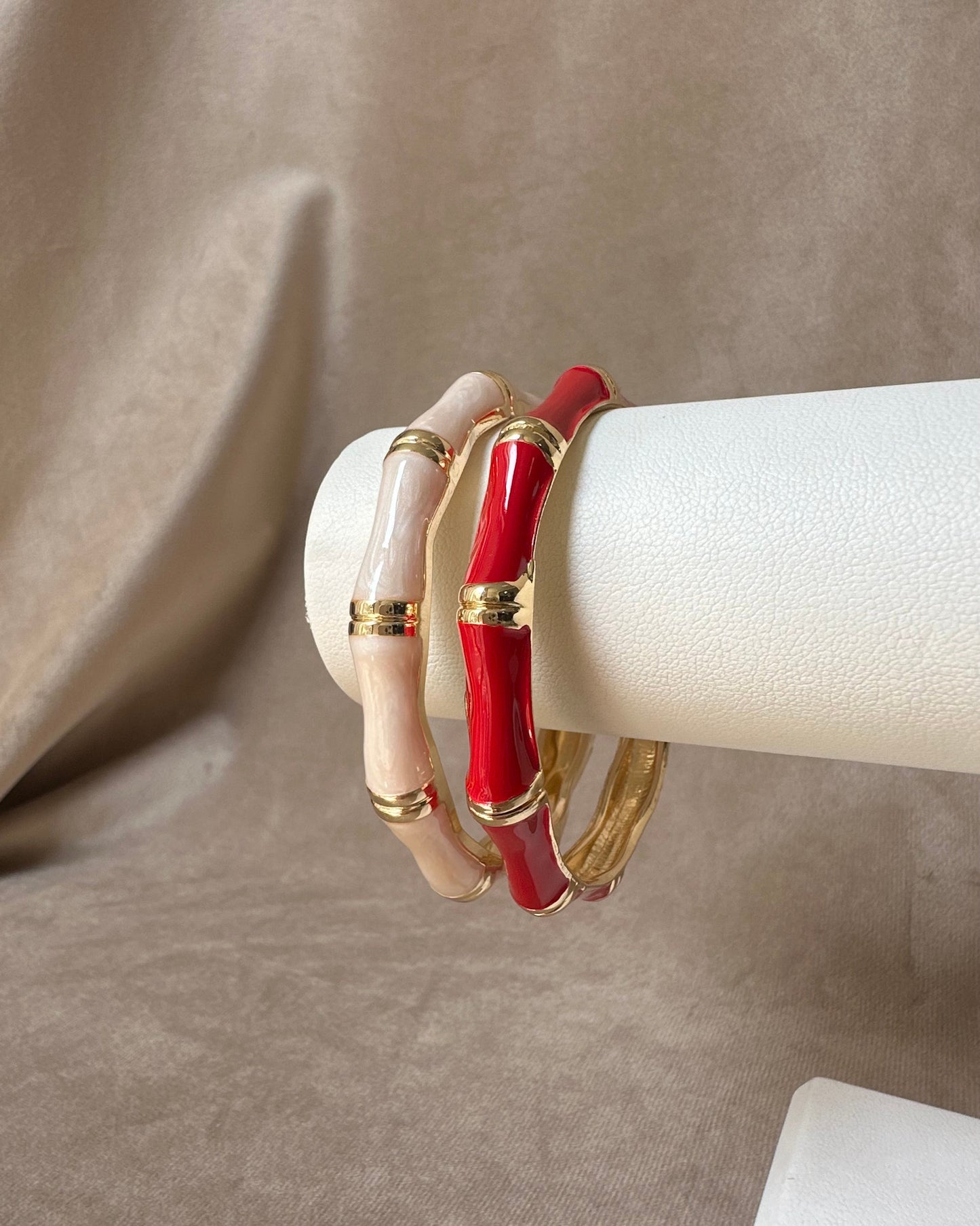 Pulsera Bloques H Roja
