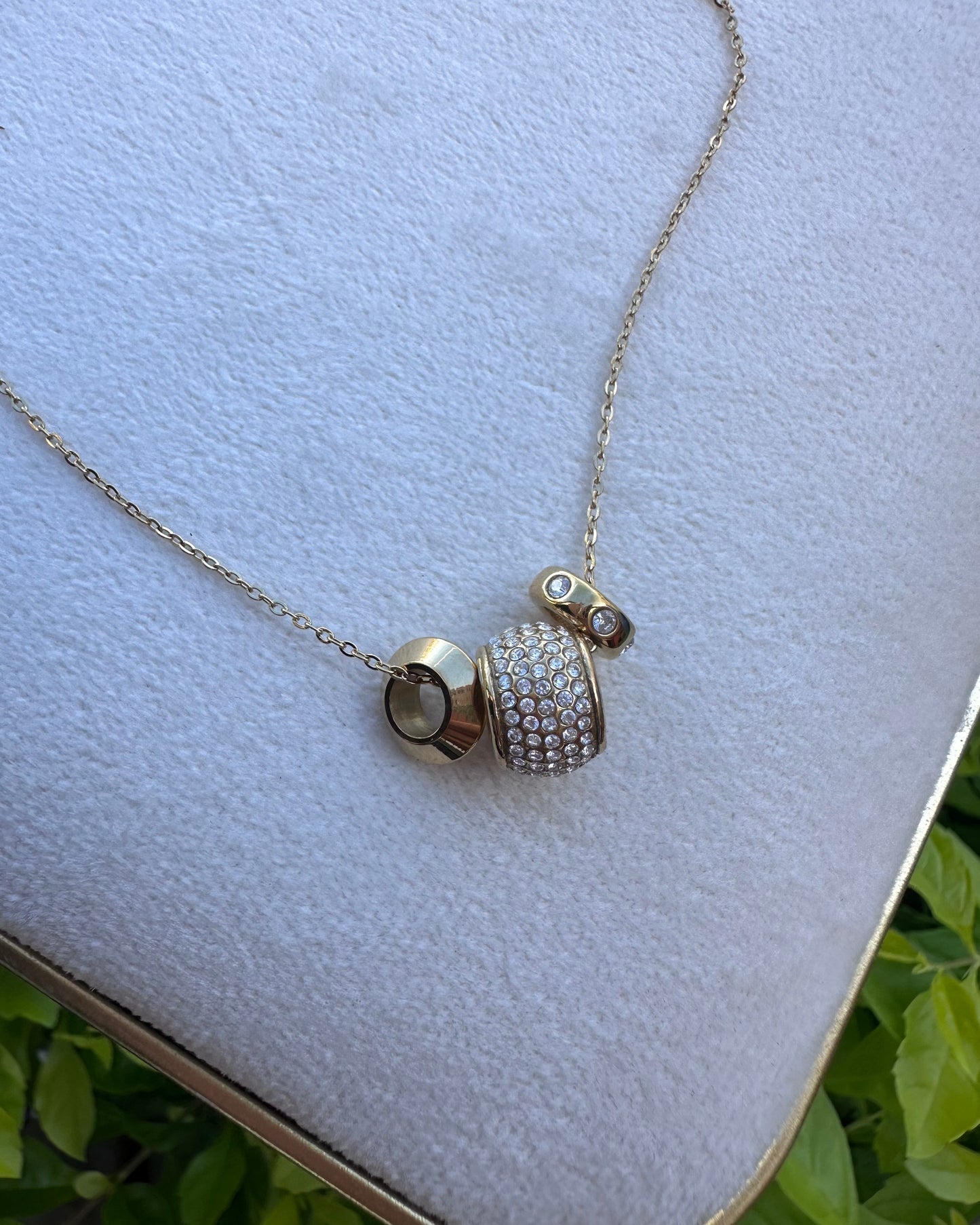 Collar Barril Brillo