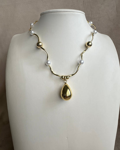 Collar Perla Gota