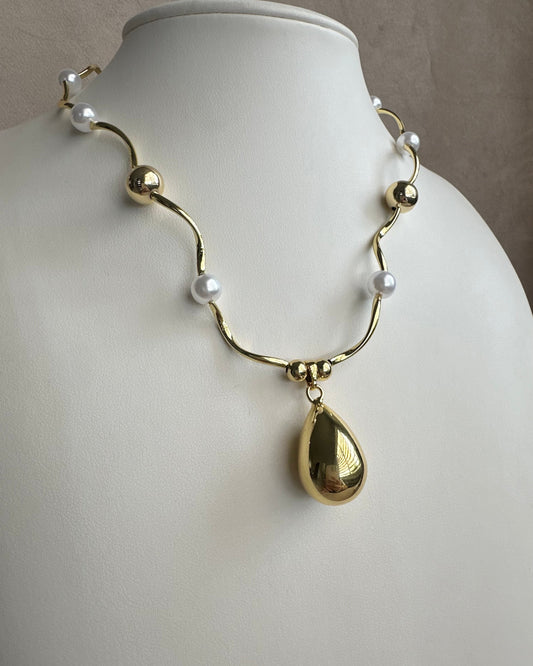 Collar Perla Gota
