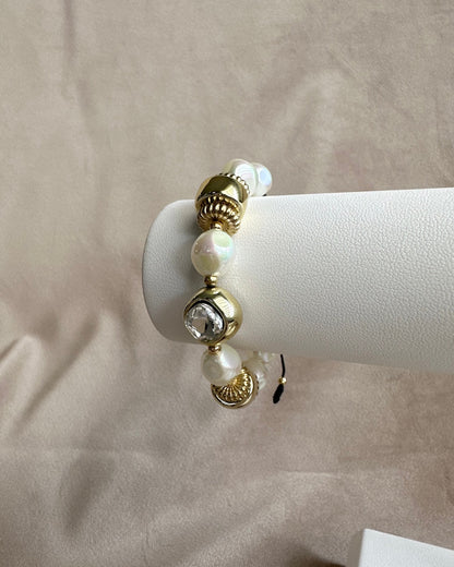 Pulsera Chunky Perla
