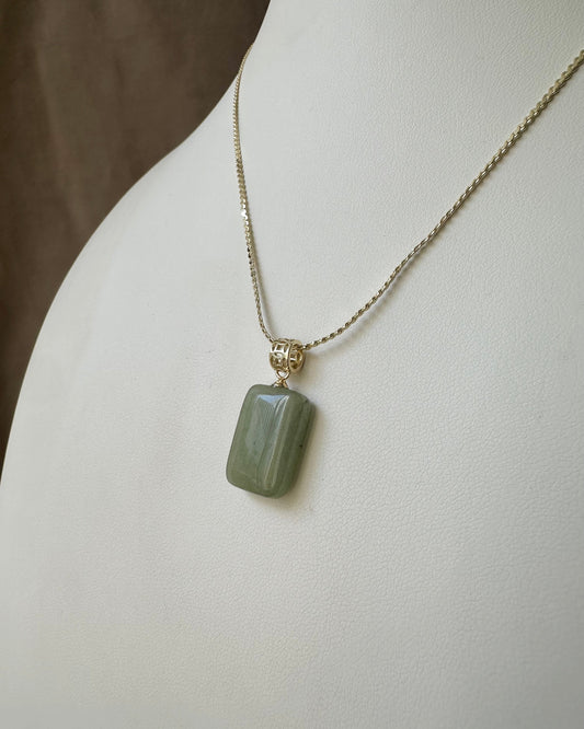 Collar Piedra Verde