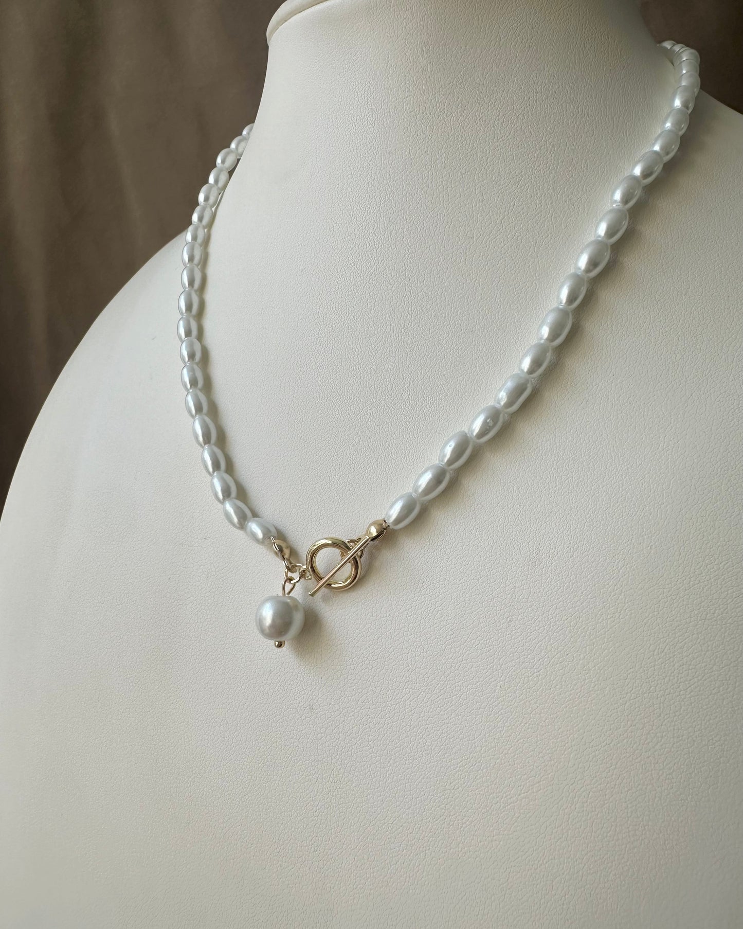 Collar Perla Broche T