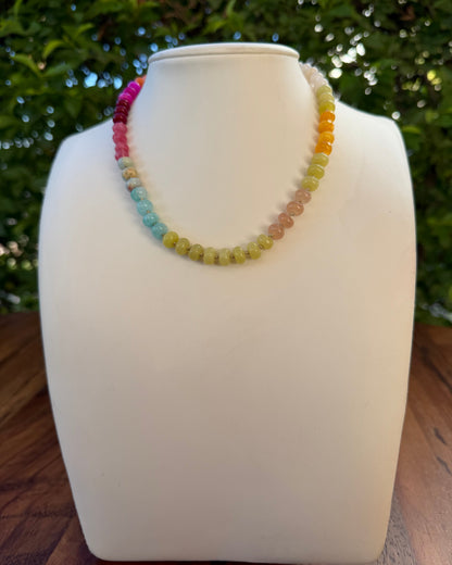 Collar Piedras Multicolor
