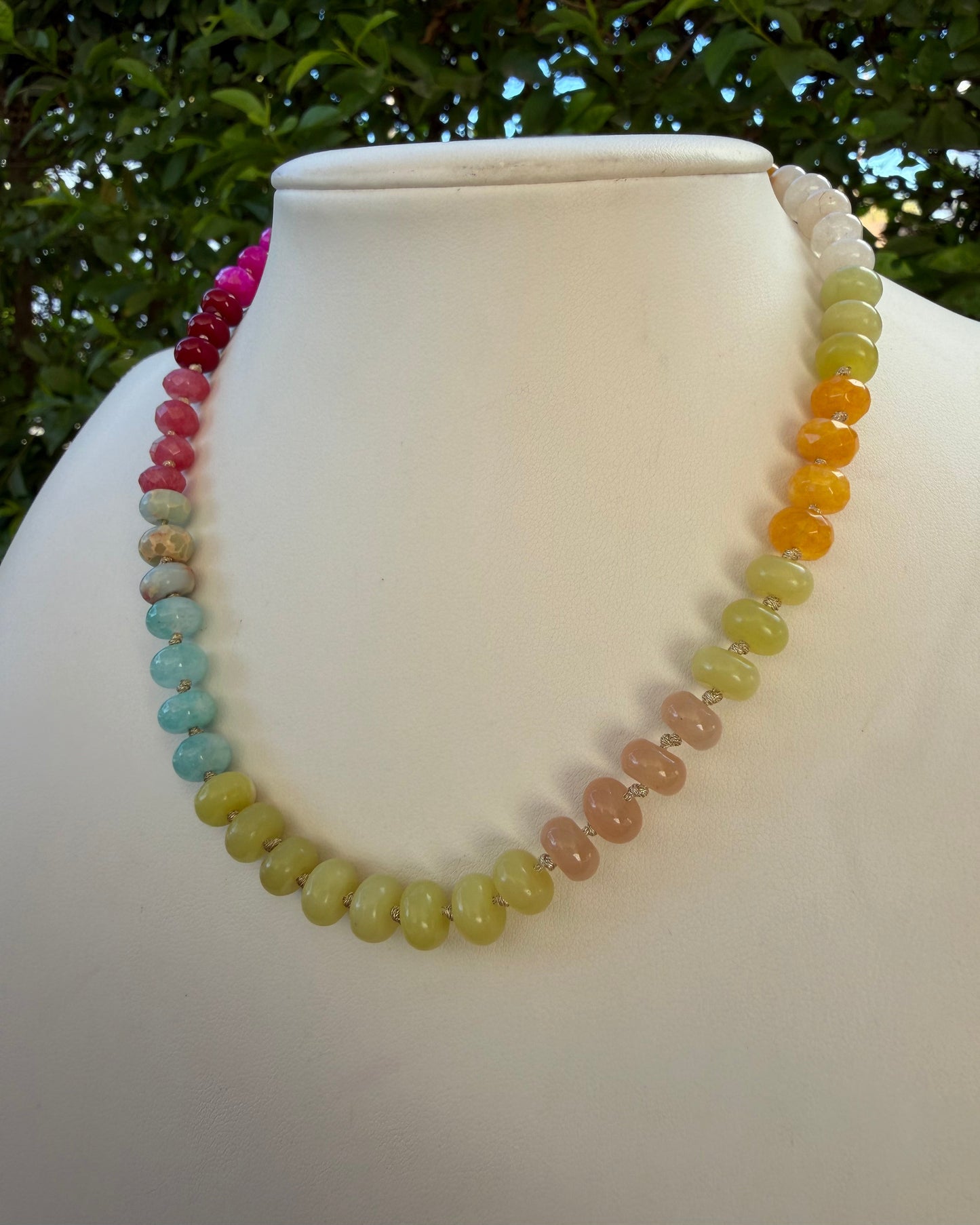 Collar Piedras Multicolor