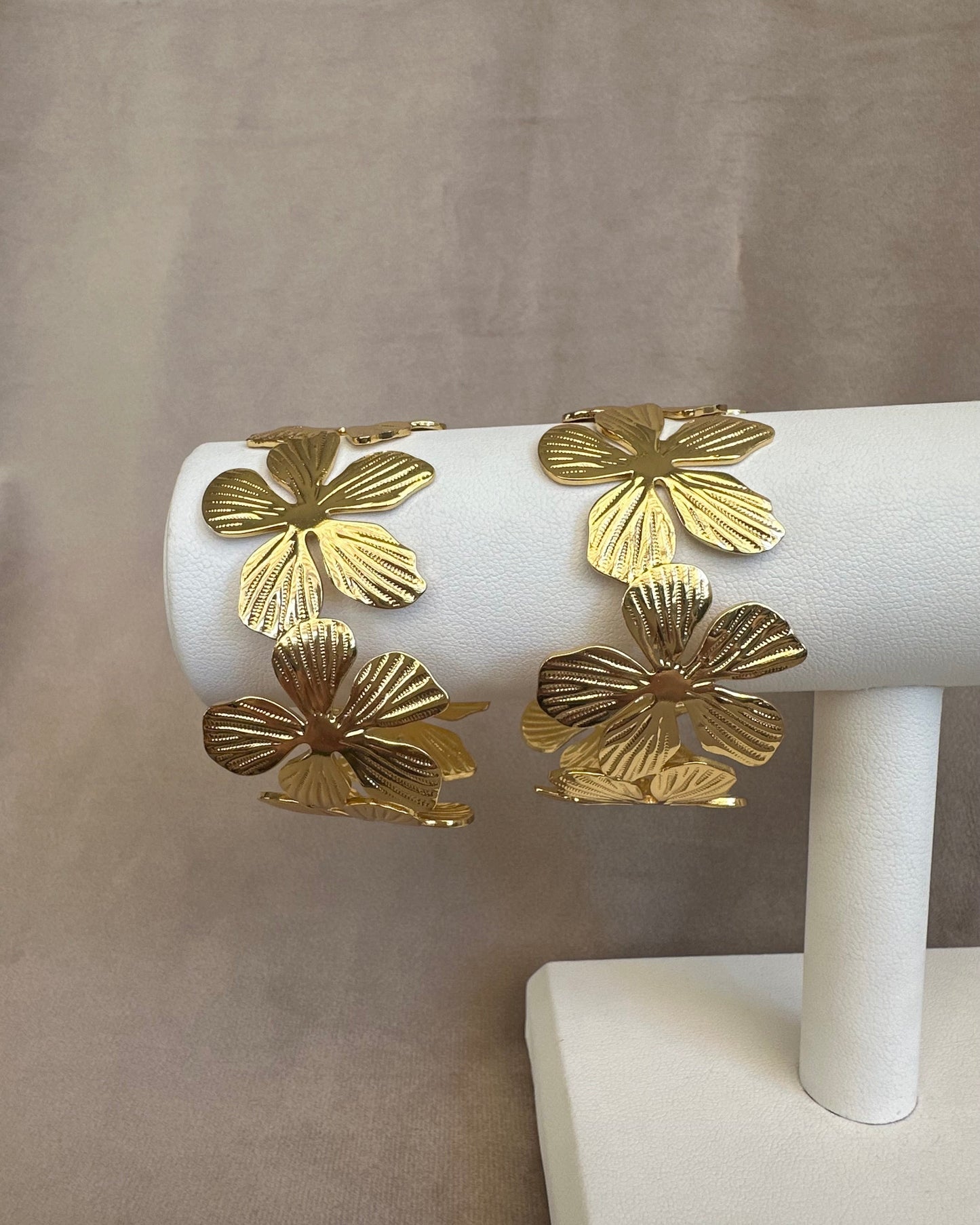 Pulsera Flor Chunky
