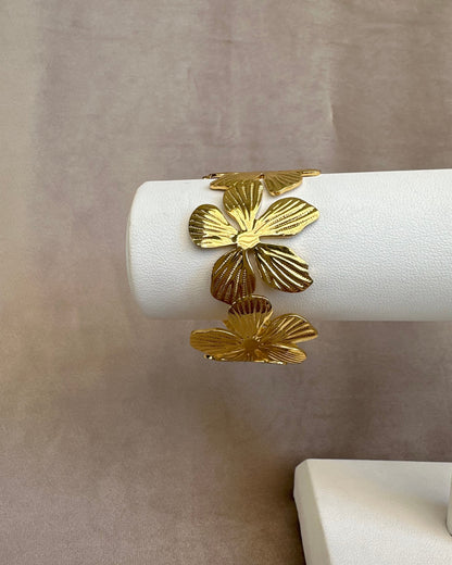 Pulsera Flor Chunky