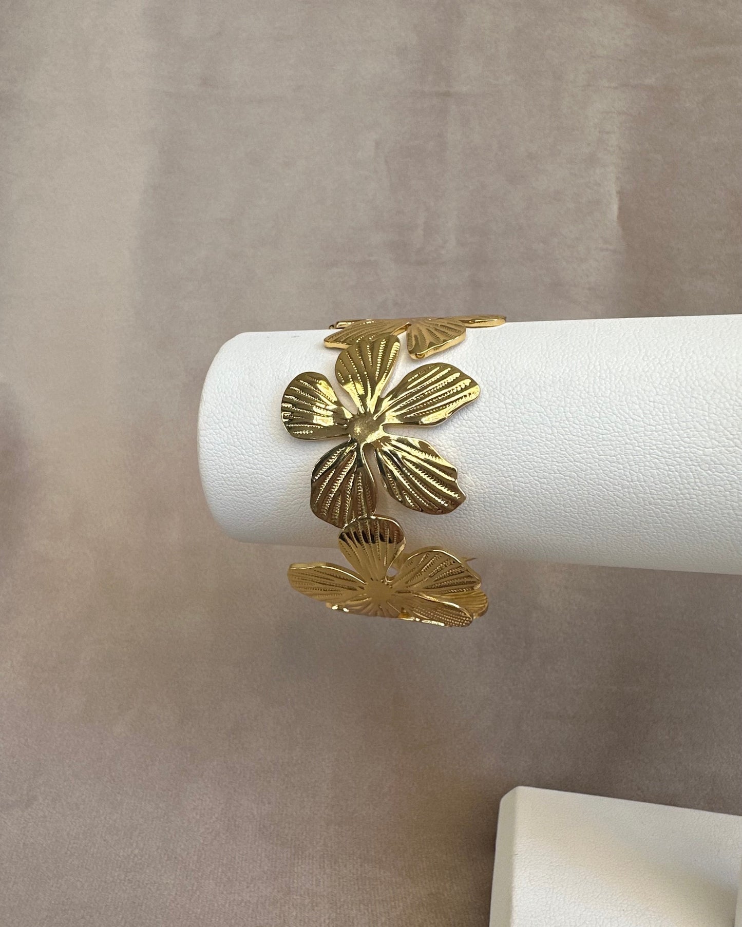 Pulsera Flor Chunky