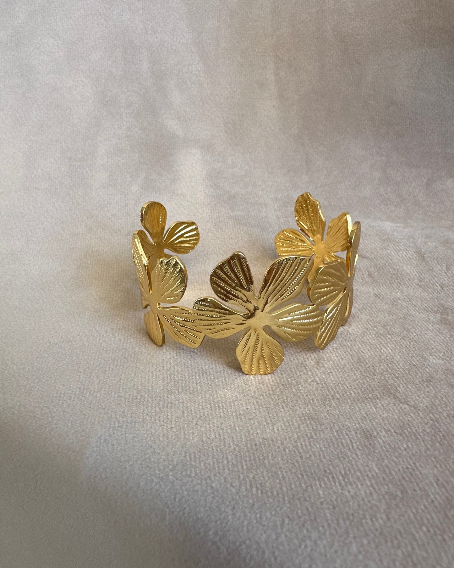 Pulsera Flor Chunky