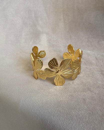 Pulsera Flor Chunky
