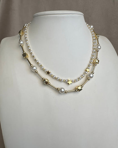 Collar Perla Cuadro