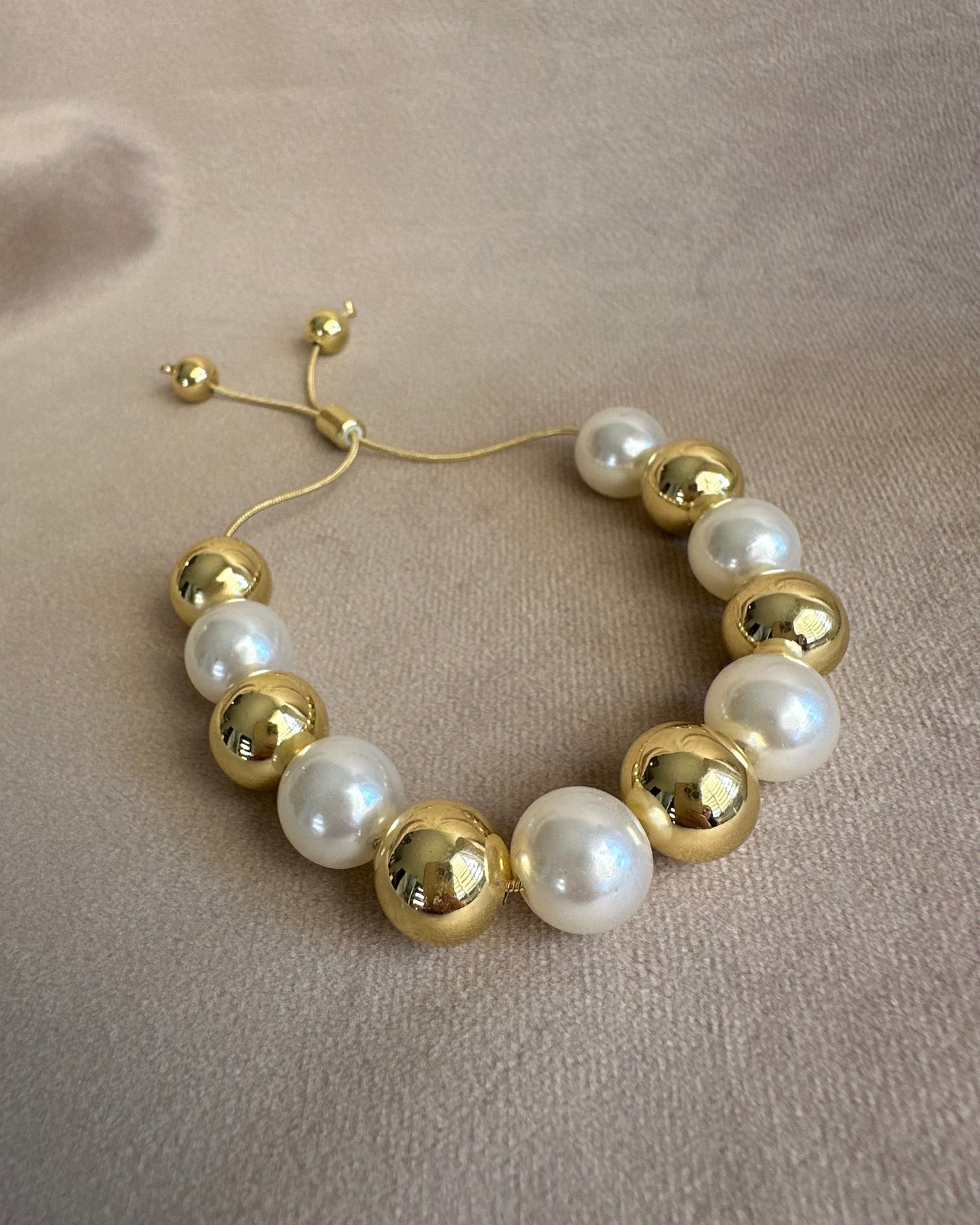 Pulsera Perla Chunky