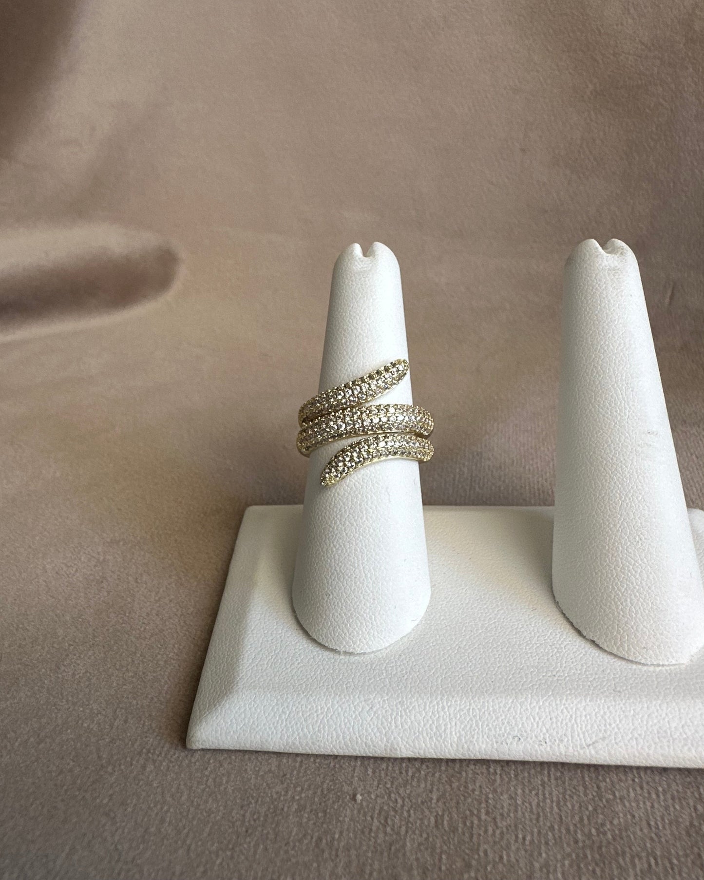Anillo Triple Brillo