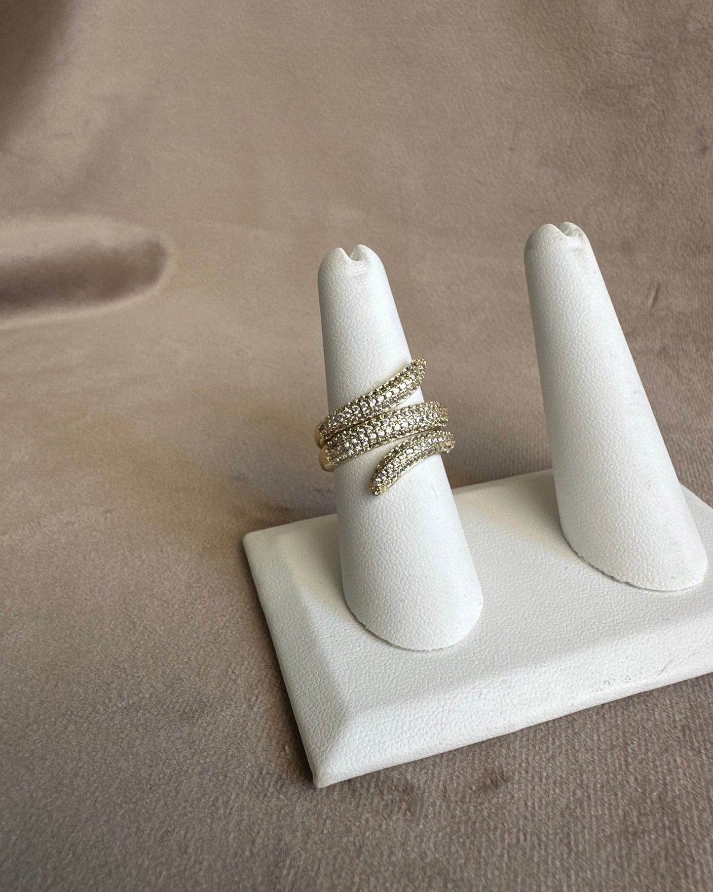 Anillo Triple Brillo