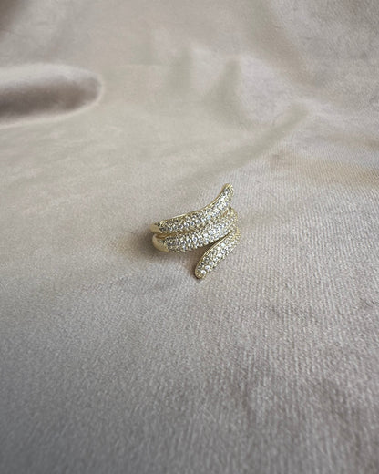 Anillo Triple Brillo