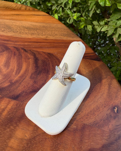 Anillo Estrella Bicolor