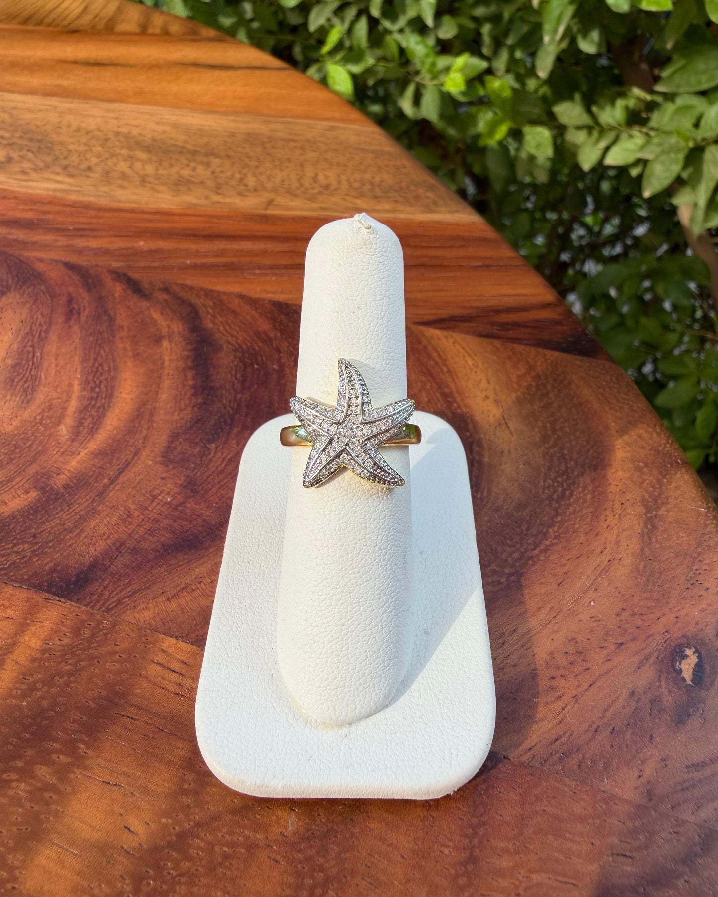 Anillo Estrella Bicolor