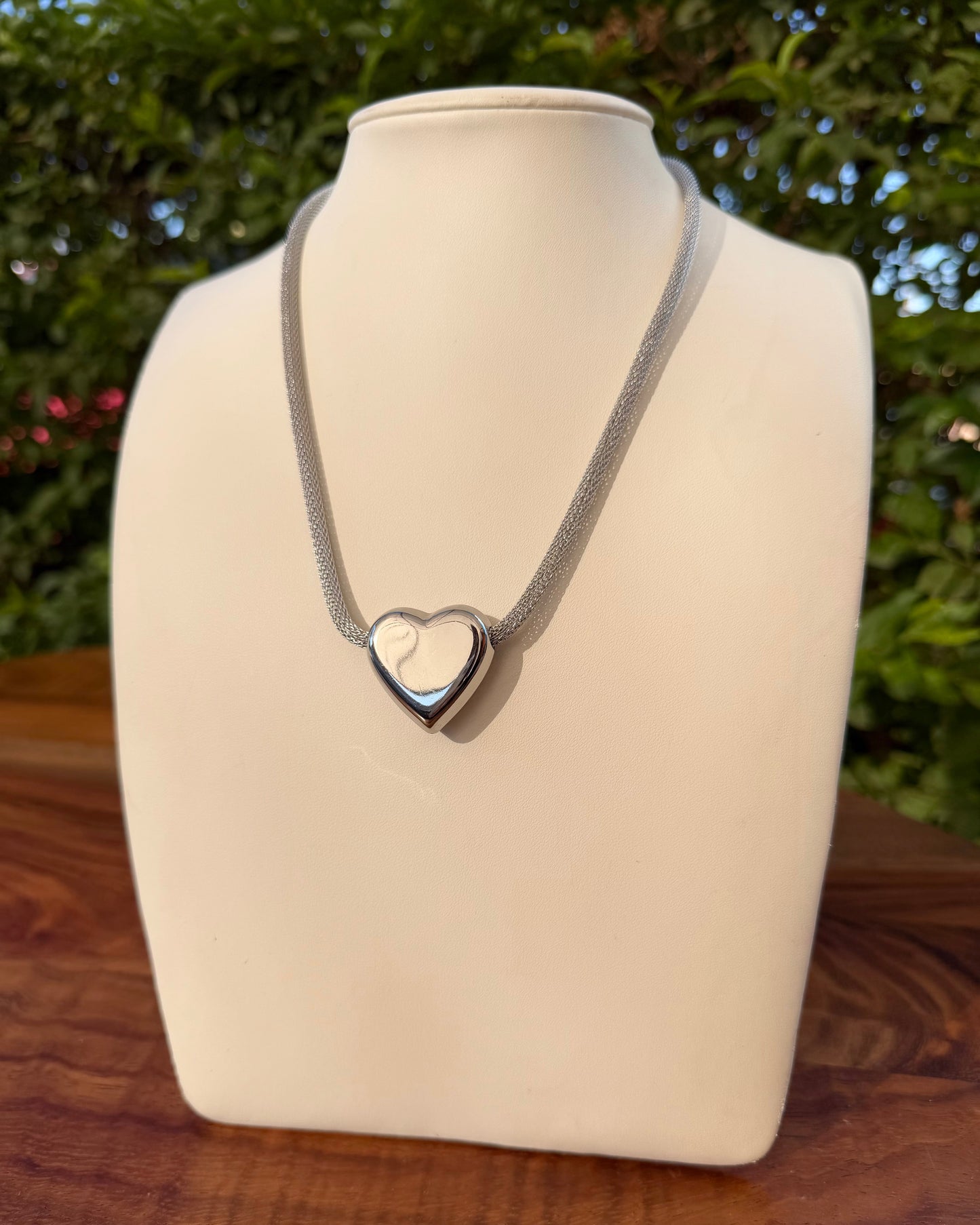 Collar Corazón Chunky