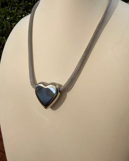 Collar Corazón Chunky