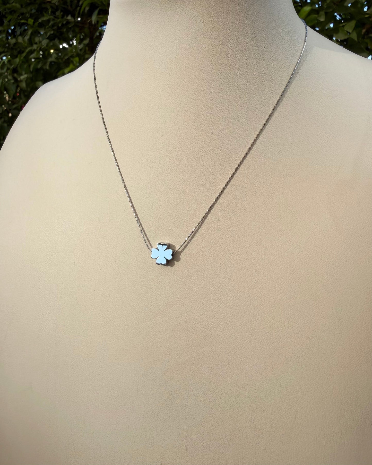 Collar Trebol Mini