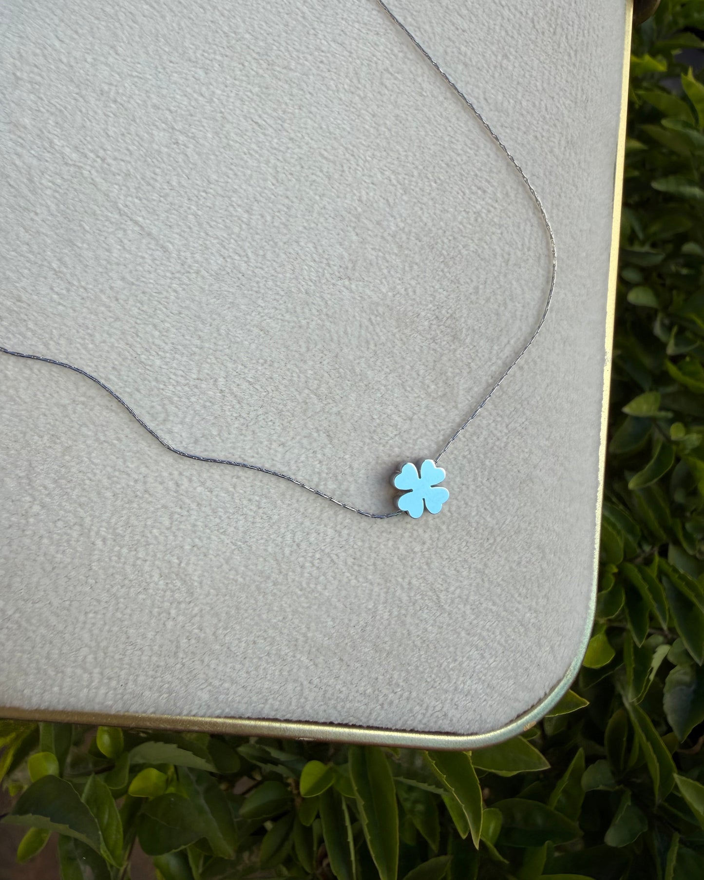 Collar Trebol Mini