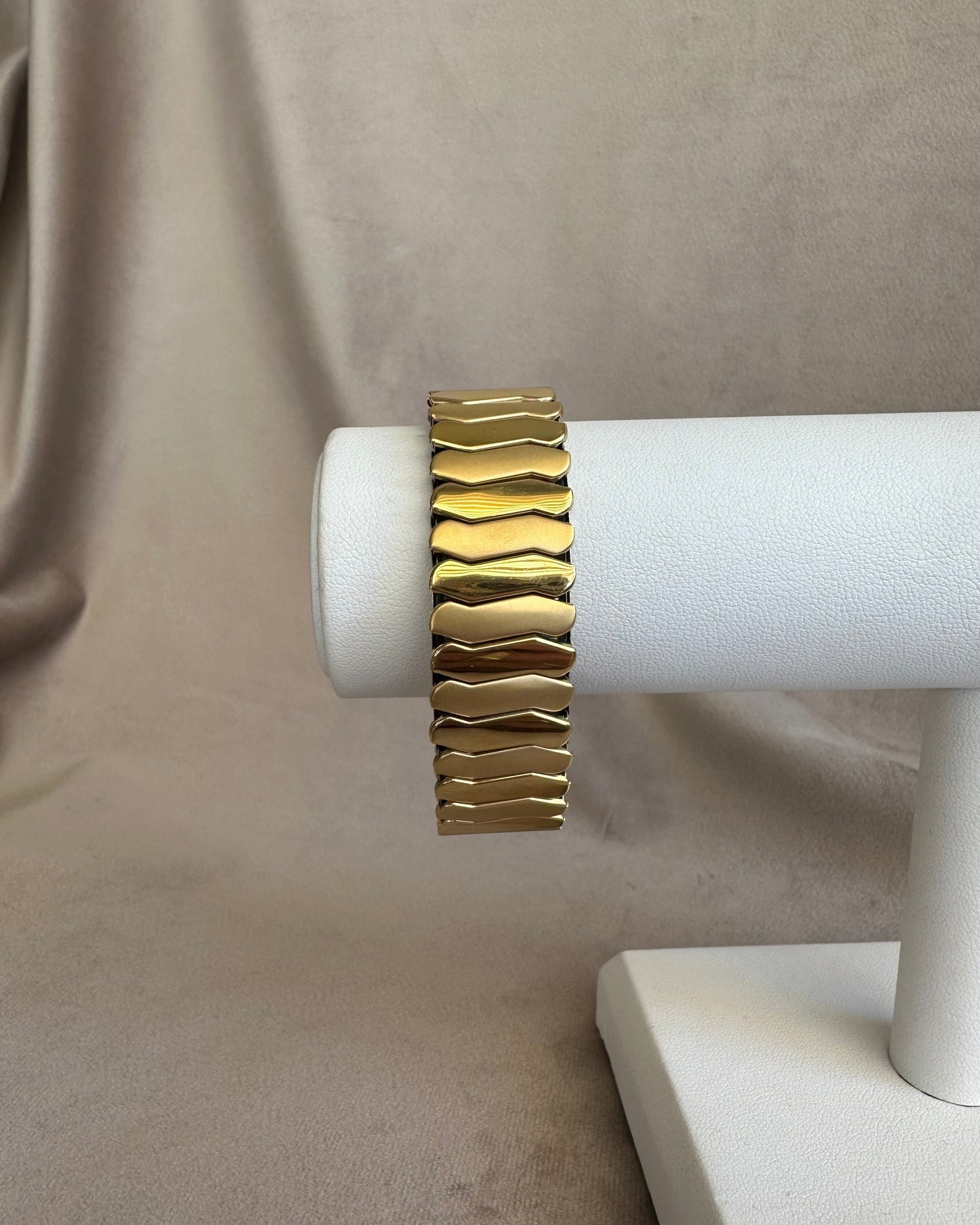 Pulsera Chunky Dorada