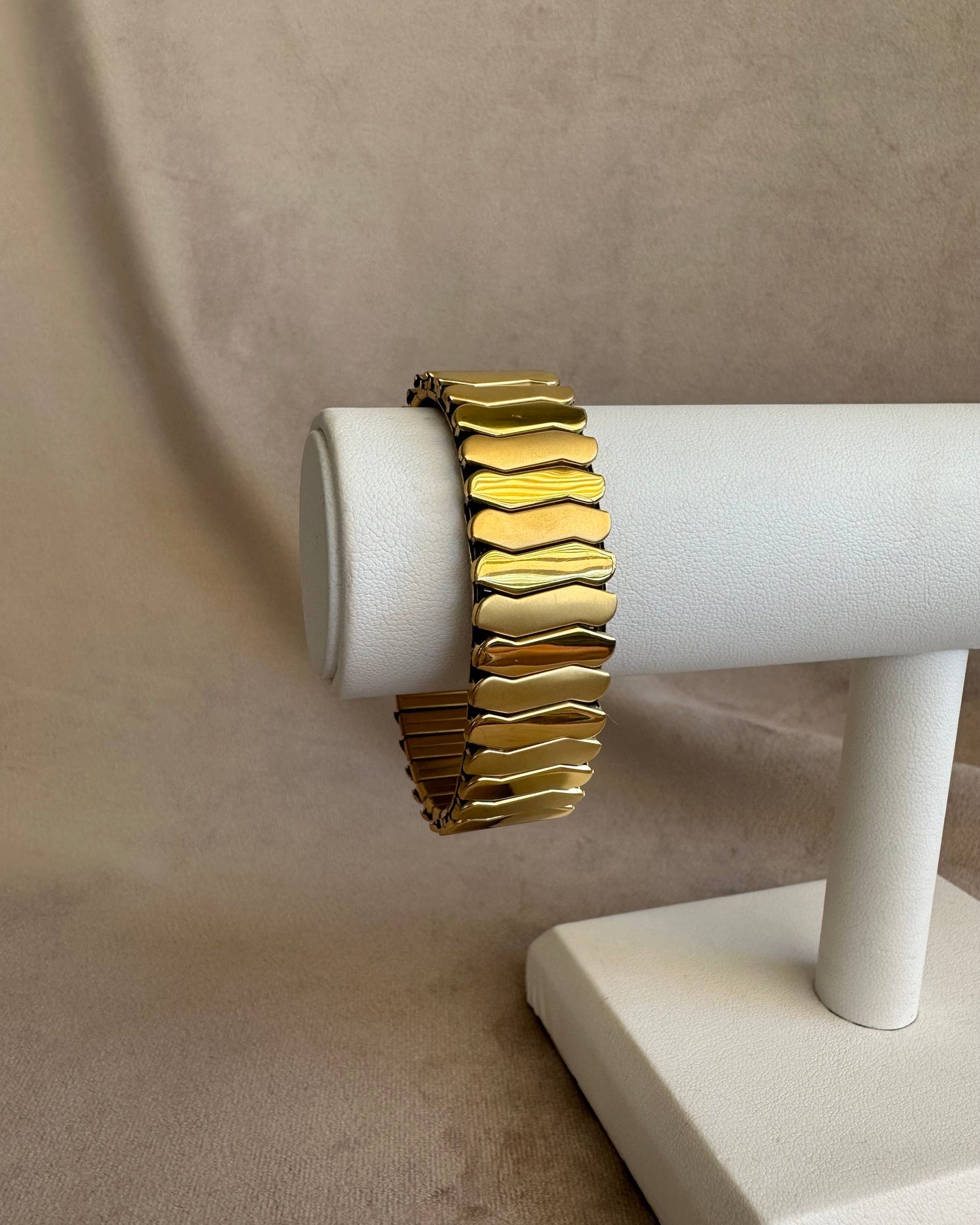 Pulsera Chunky Dorada