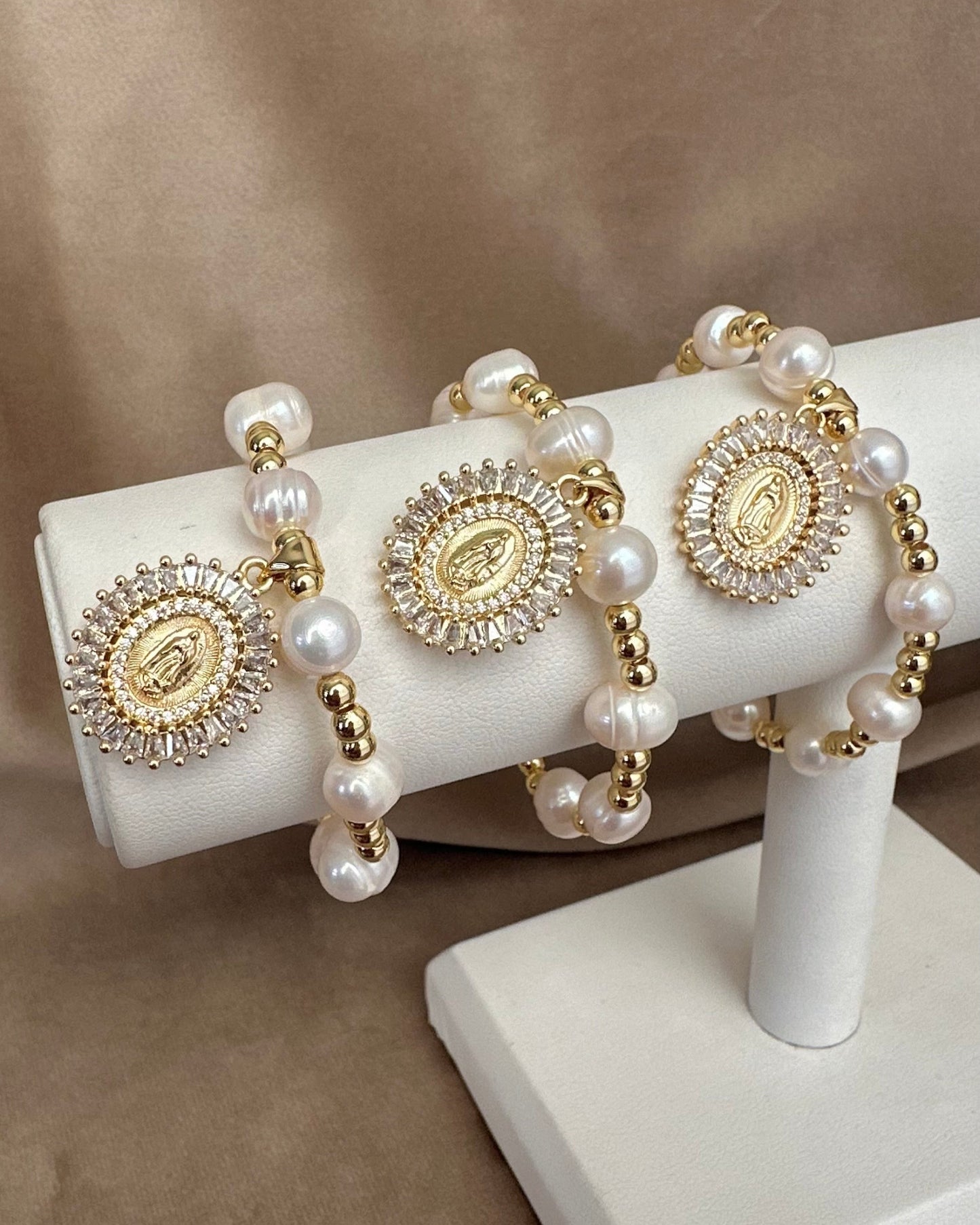 Pulsera Perla Virgen
