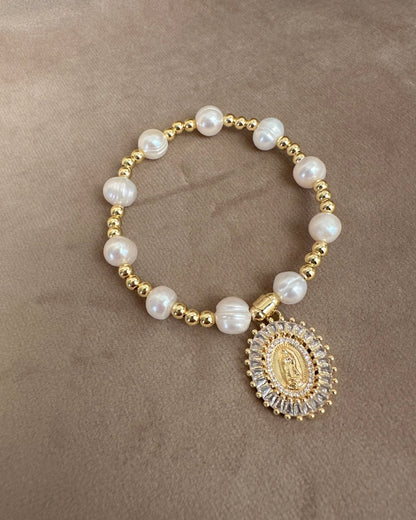 Pulsera Perla Virgen