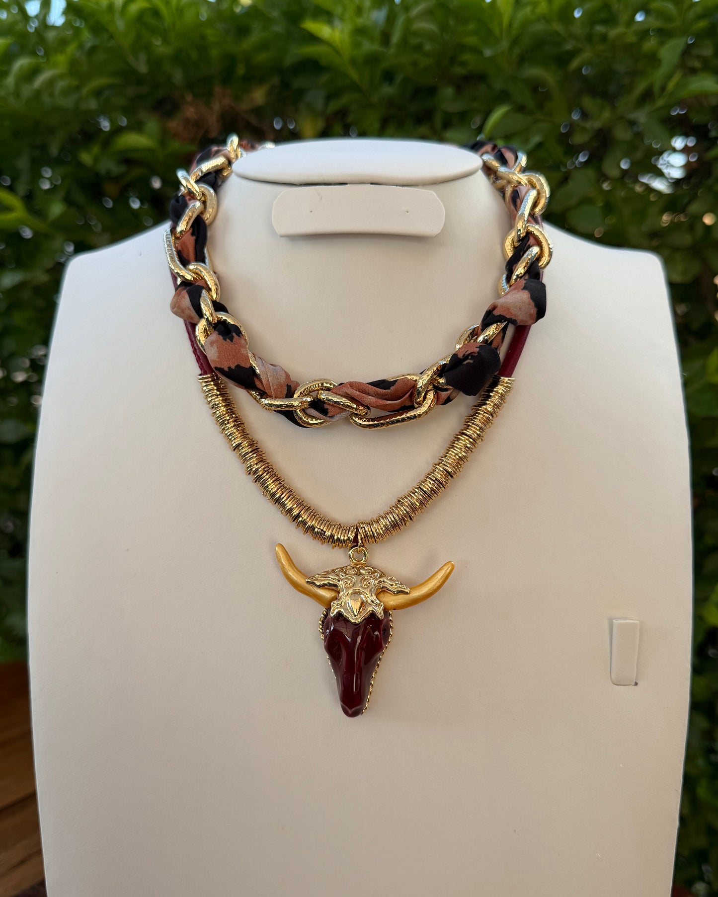 Collar Pañuelo Print