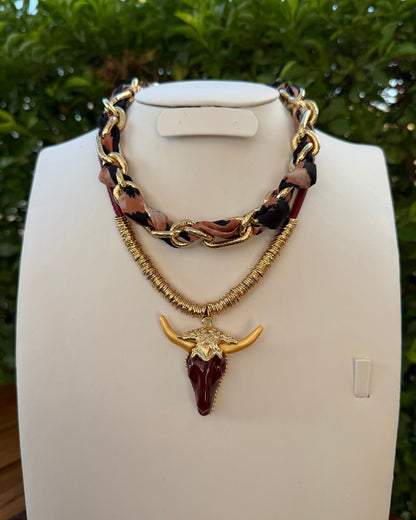Collar Pañuelo Print